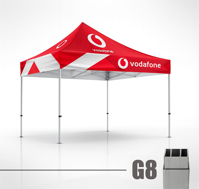 3×3 דגם אלומיניום מקצועי – G8 - מודפס