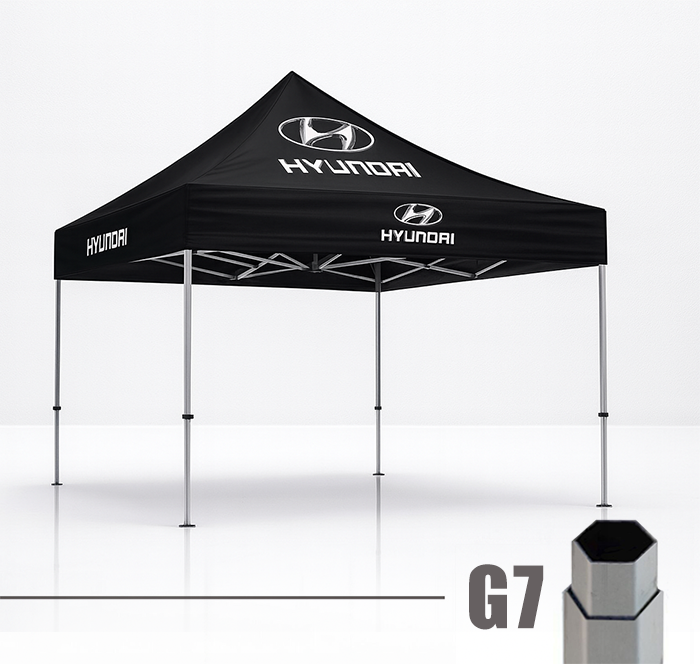 3×3 דגם אלומיניום פרופיל משושה – G7 - מודפס