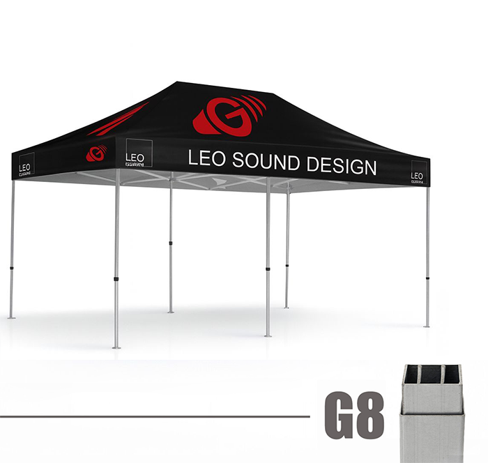 4×8 דגם אלומיניום מקצועי – G8 - מודפס