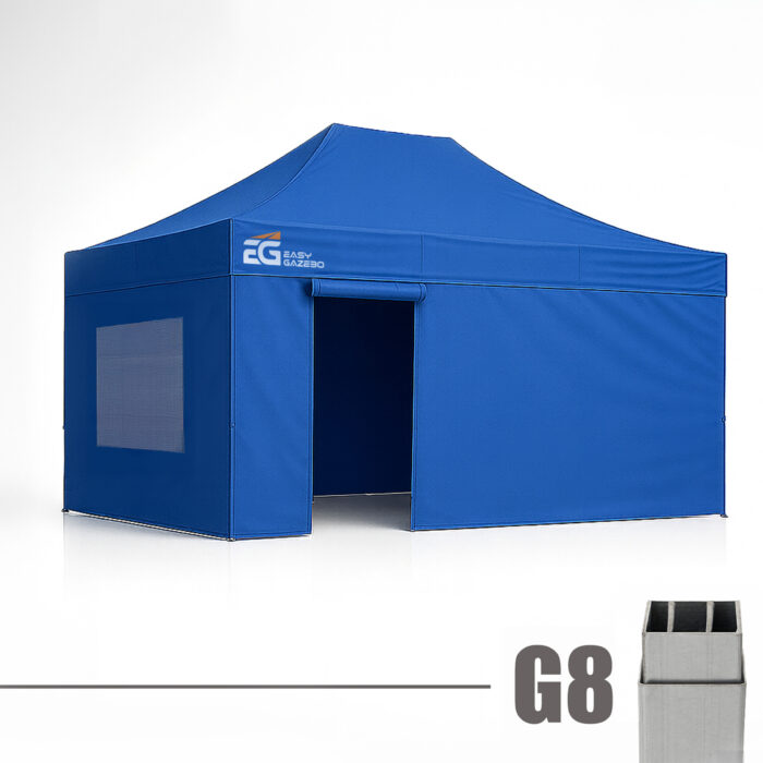 3×6 גזיבו לחורף דגם אלומיניום מקצועי – G8