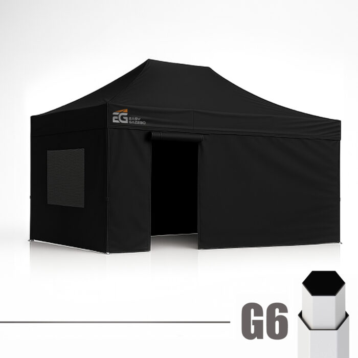 3x6 גזיבו לחורף דגם מתכת מקצועי - G6