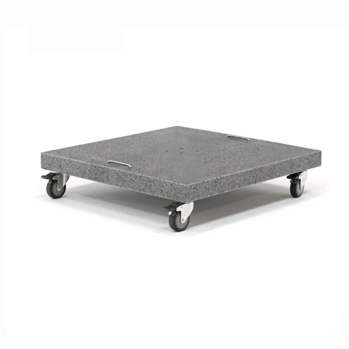 בסיס שיש 80 ק"ג + גלגלים